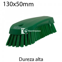 Cepillo de mano P duro 130x50mm verde