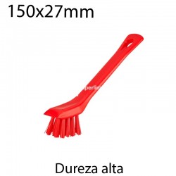 Cepillo de mano raspador duro 150x27mm rojo