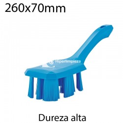 Cepillo de mano UST corto duro 260x70mm azul