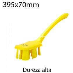 Cepillo de mano UST largo duro 395x70mm amarillo