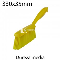 Cepillo de mano polvo medio 330x35mm amarillo