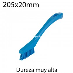 Cepillo de mano muy duro 205x20mm azul