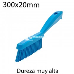Cepillo de mano muy duro 300x20mm azul