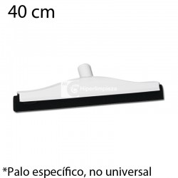Haragán doble hoja reemplazable 40 cm blanco