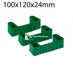 Repuesto módulo agarre 1011X - 1013X 3 uds verde