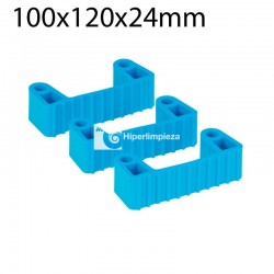 Repuesto módulo agarre 1011X - 1013X 3 uds azul