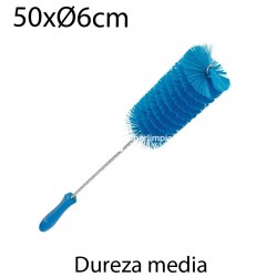 Cepillo limpiatubos alim 60mm medio azul