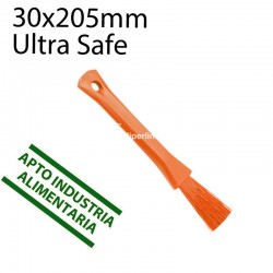 Brocha glaseado Ultra Safe 30mm suave naranja