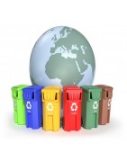 Papeleras de reciclaje simple